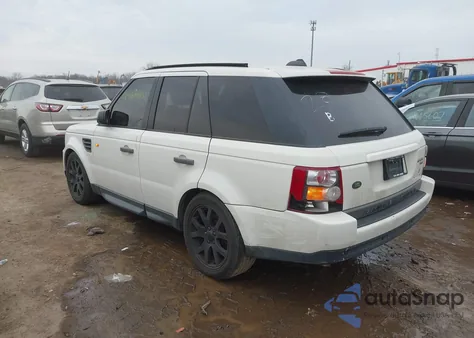 2008 Land Rover Range Rover Sport Hse z USA, uszkodzony, nr VIN SALSK254X8A174893